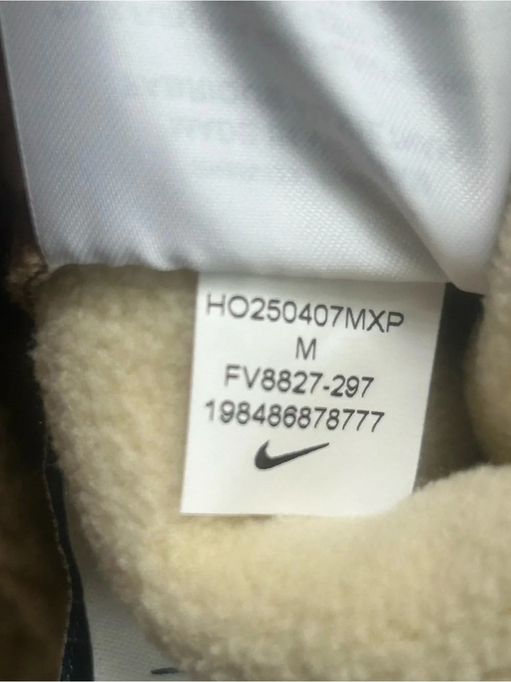 Nike ACG Canwell Glacier ADV Fleece Pants Beige Mens Size Medium FV8827-297